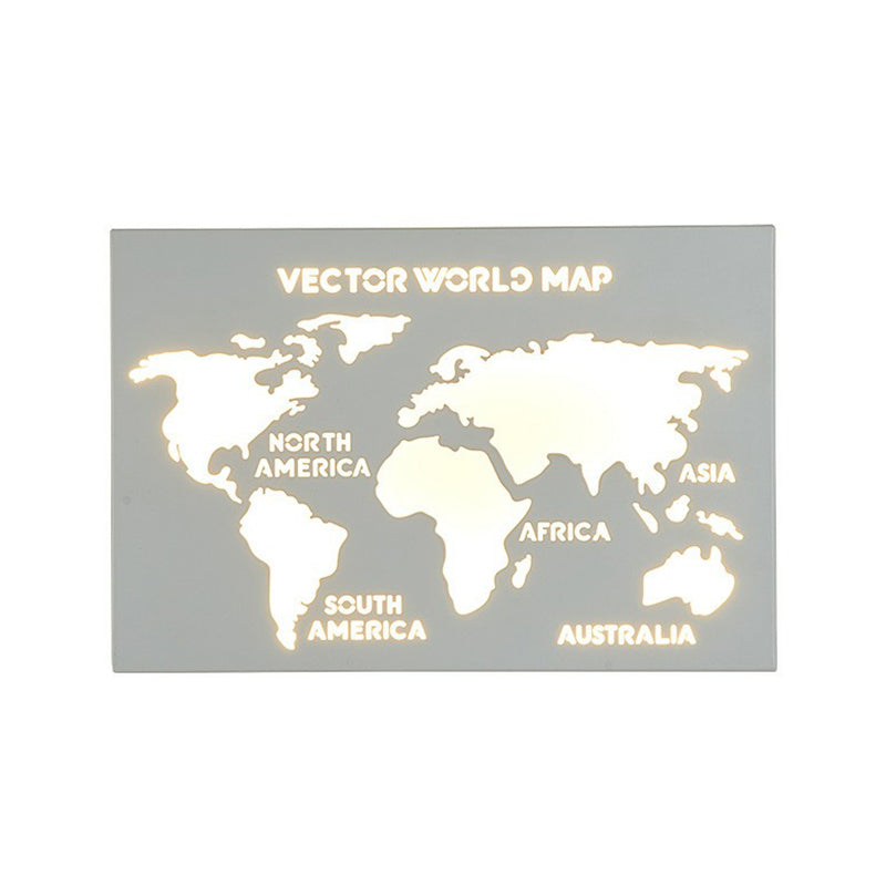 Minimalist Led Wall Sconce Light For Shaded Living Room - Mounted Acrylic Lighting