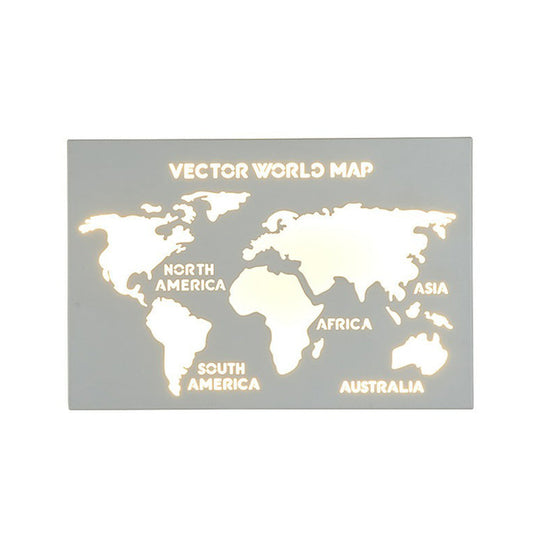 Minimalist Led Wall Sconce Light For Shaded Living Room - Mounted Acrylic Lighting