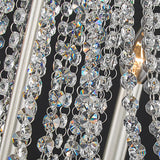 6-Light Metal Candle Chandelier Pendant For Modern Dining Rooms