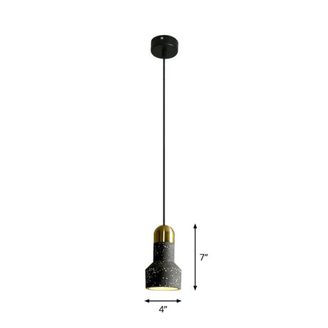 Mini Terrazzo Spotlight Pendant Light For Nordic Dining Room Decor