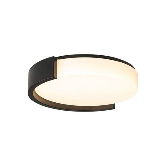 Led Acrylic Ceiling Light: Sleek Flush-Mount Fixture For Bedrooms