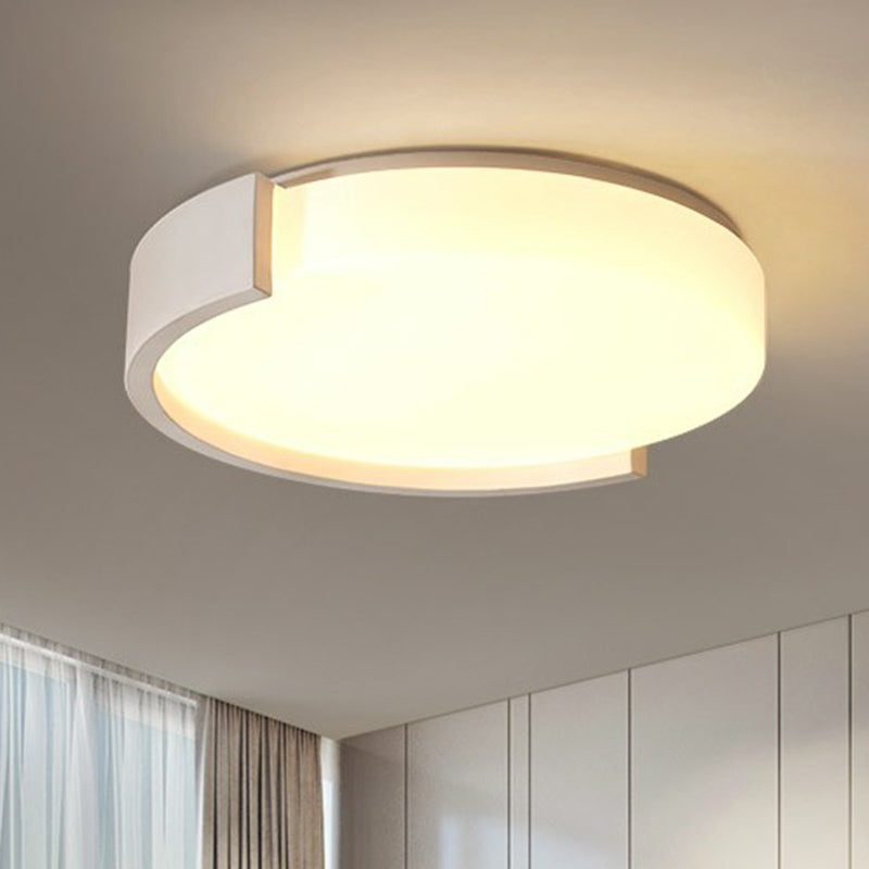 Led Acrylic Ceiling Light: Sleek Flush-Mount Fixture For Bedrooms