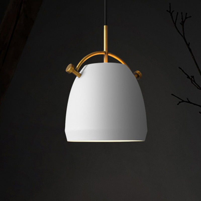 Retro Dome Shade Hanging Ceiling Light - Stylish Metal Pendant Lamp For Table 10’/11’/13’
