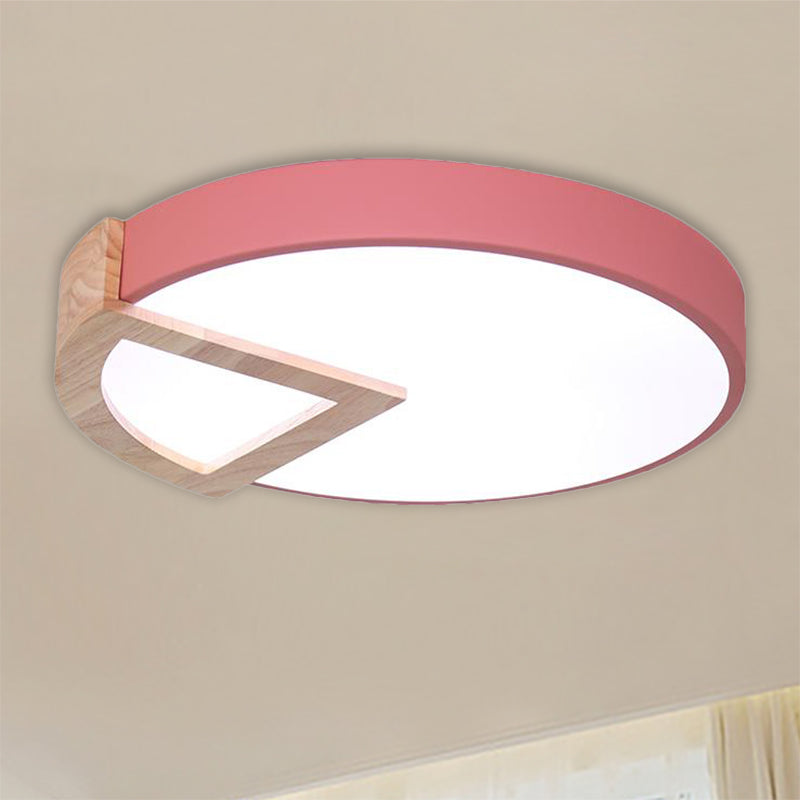 Nordic Macaron Flush Mount Light For Kids’ Bedrooms