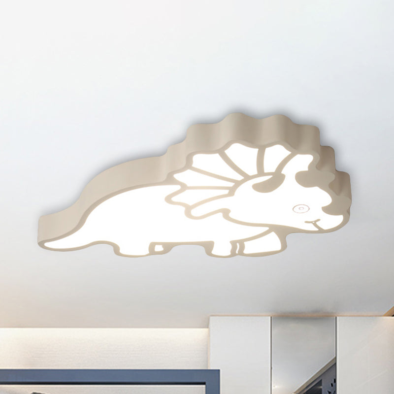 Spinosaurus Led Ceiling Light: Modern Acrylic Lamp For Child’s Bedroom