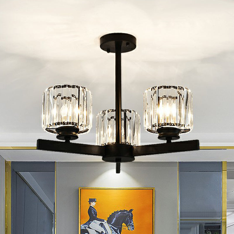 Minimalistic Crystal Ceiling Lamp For Living Room