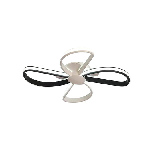 Nordic Stylish Led Ceiling Lamp - Blossom Shape Ideal For Kids Bedroom