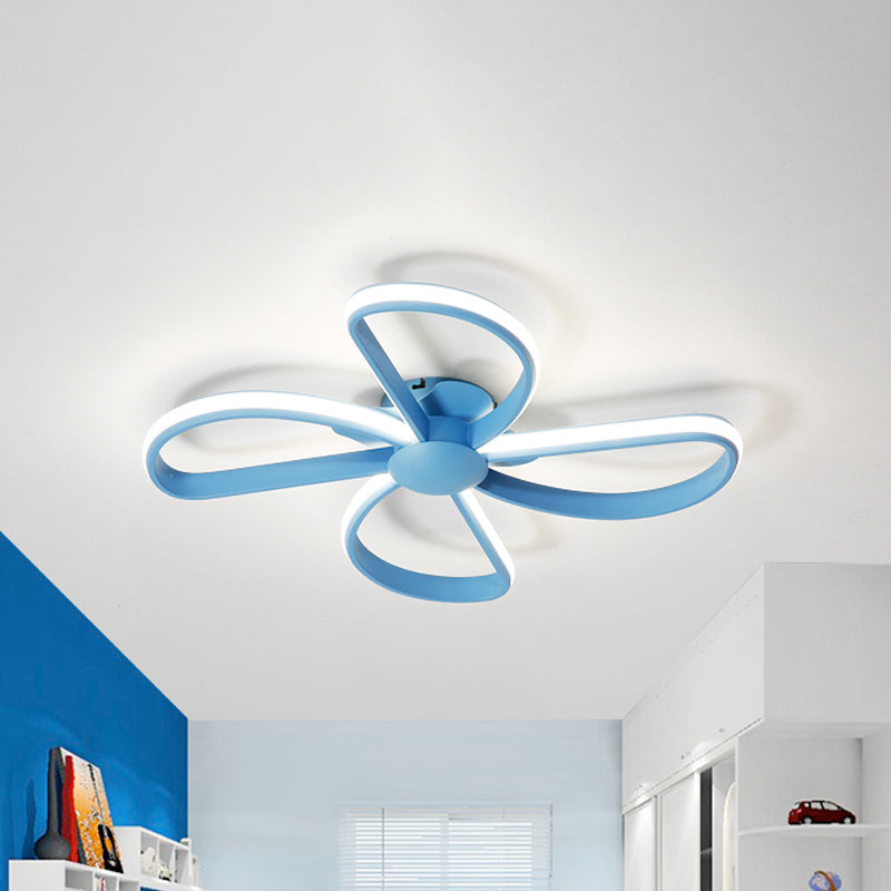 Nordic Stylish Led Ceiling Lamp - Blossom Shape Ideal For Kids Bedroom