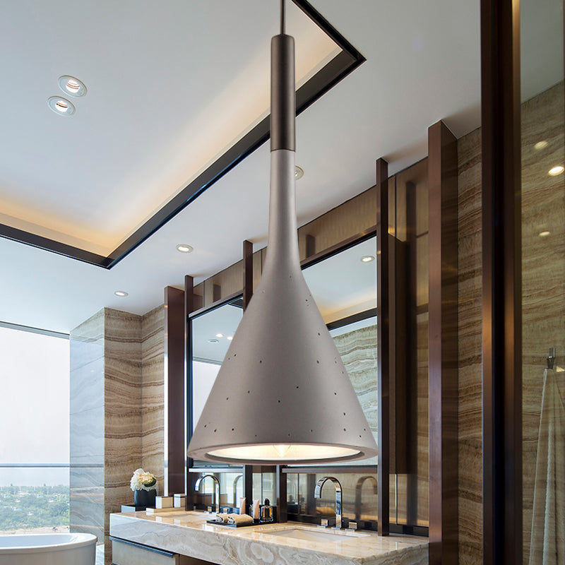 Conical Pendant Light - Simple And Stylish Iron Hanging Lamp