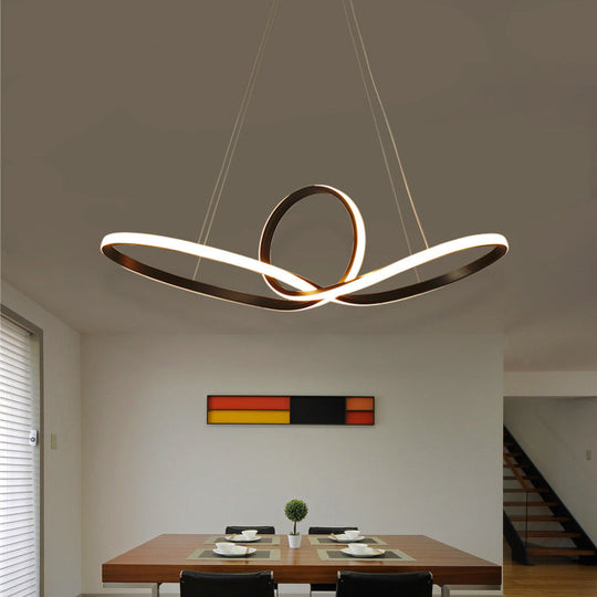 Sleek Acrylic Pendant Ceiling Light With Led Ideal For Dining Room Creating A Simplicity-Inspired