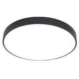 Nordic Led Ceiling Light With Acrylic Diffuser For Hallways - Sleek Metal Flush Mount