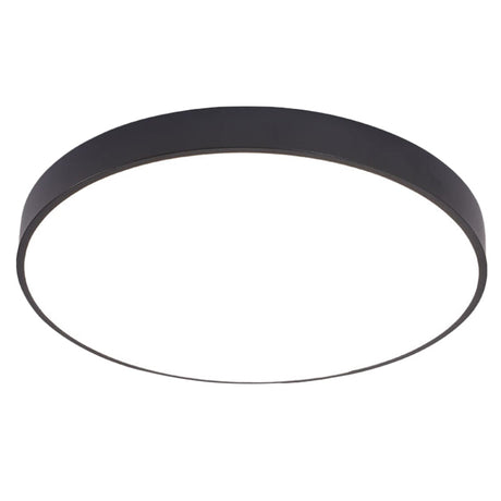 Nordic Led Ceiling Light With Acrylic Diffuser For Hallways - Sleek Metal Flush Mount