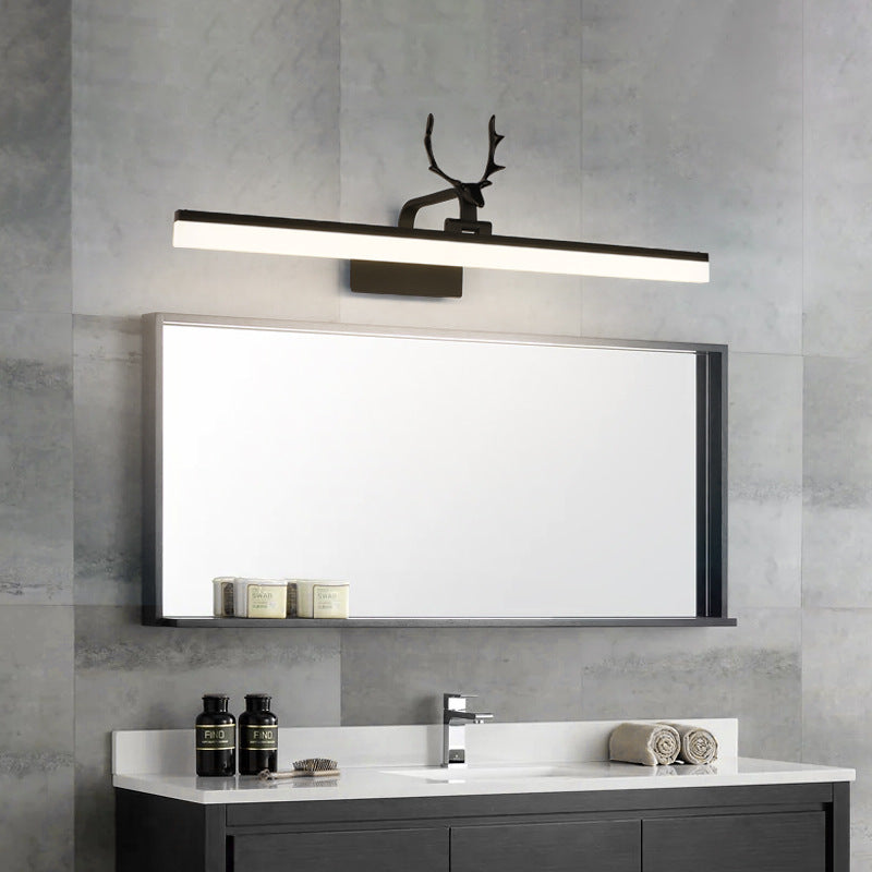 Country Style Adjustable Led Vanity Mirror Light With Acrylic Design Wall Sconce Lighting