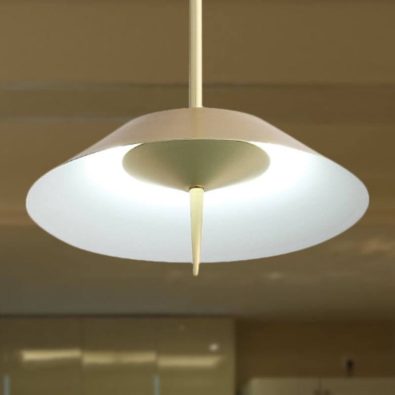 Metal Nordic Style Pendant Light - Black/Copper/Gold Cone Shade Perfect For Dining Rooms