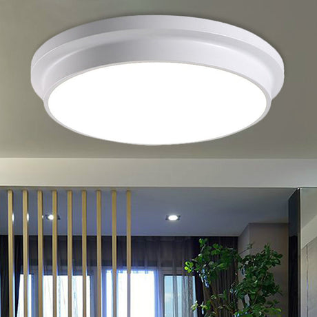 Nordic Macaron Colored Flushmount Ceiling Light For Child Bedroom