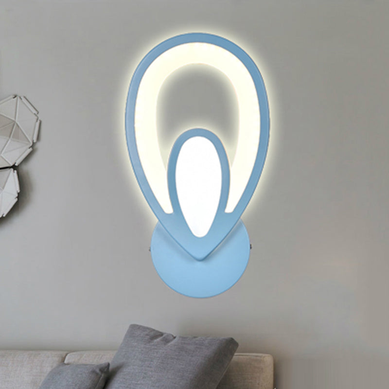 Candy Colored Cartoon Sconce Lamp For Childs Bedroom Stair Wall