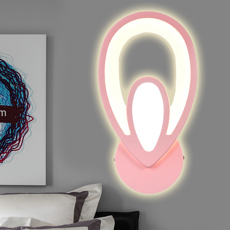 Candy Colored Cartoon Sconce Lamp For Childs Bedroom Stair Wall