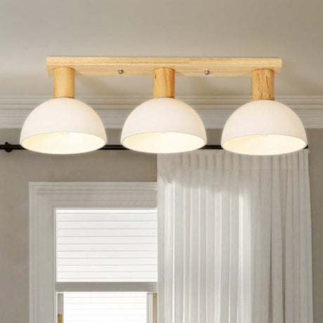 Sleek Led Ceiling Mount Light With Frosted Glass Shade - Ideal For Stairs And Kitchens
