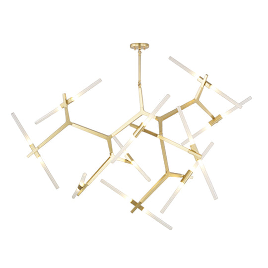 Post-Modern Metal Pendant Ceiling Light Fixture - Branches Design 20 / Gold