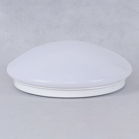 Dome Flush Mount Ceiling Light - Simplicity Acrylic Led Lighting White