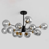 Modern Glass Bubble Chandelier Pendant Lights For Bedroom 12 / Smoke Gray