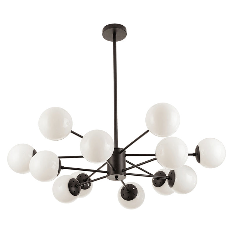 Contemporary Glass Chandelier Light For Living Room Ceiling
