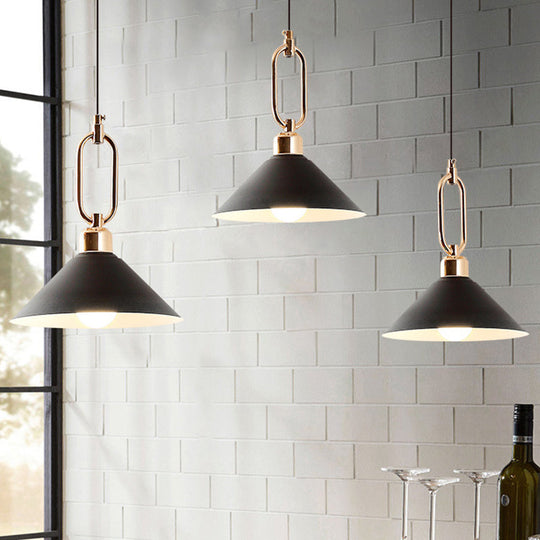 Modern Macarons Umbrella Pendant Light With Metal Ring - Stylish Lighting