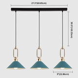 Modern Macarons Umbrella Pendant Light With Metal Ring - Stylish Lighting