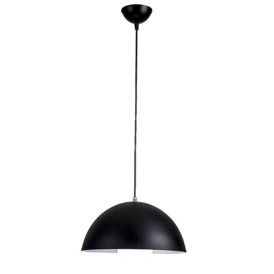 Dome Restaurant Pendant Light Modern Metal Design Hanging Ceiling With 1