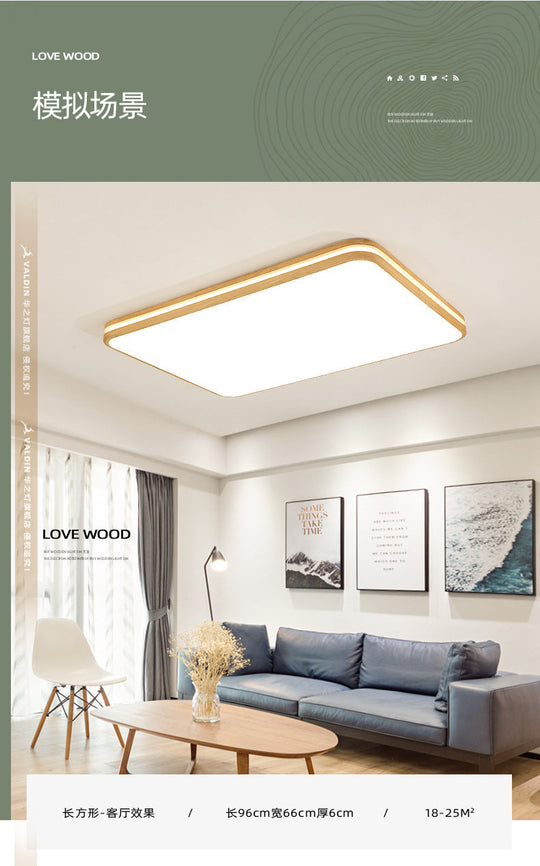 Ultra-Contemporary Integrated Led Semi Flush Ceiling Mount Chandelier For Bedroom