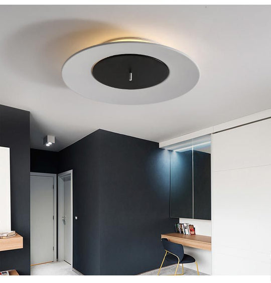 Nordic Led Acrylic Flush Mount Ceiling Light - Stylish Close-To-Ceiling Lighting Fixture