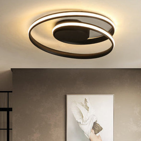 Modern Metal Led Circle Flush Mount Ceiling Light For Bedroom

Or

Sleek Bedroom - Design Black /