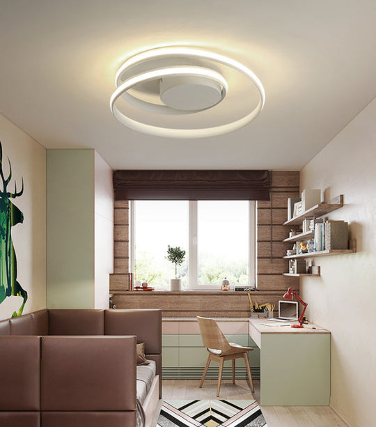 Modern Metal Led Circle Flush Mount Ceiling Light For Bedroom

Or

Sleek Bedroom - Design