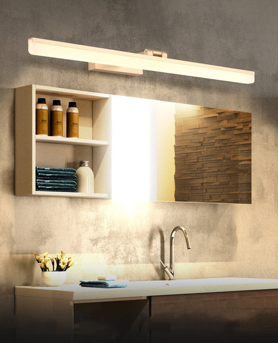Contemporary Led Wall Vanity Sconce - Metal Design Stylish Bathroom Lighting