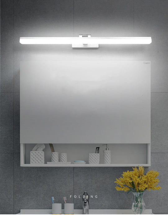 Contemporary Led Wall Vanity Sconce - Metal Design Stylish Bathroom Lighting