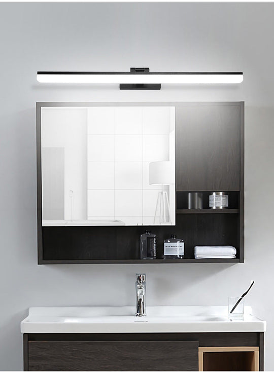 Contemporary Led Wall Vanity Sconce - Metal Design Stylish Bathroom Lighting