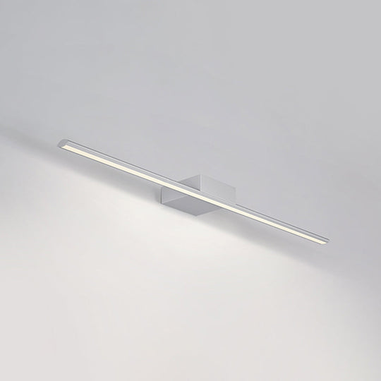 Modern Nordic Led Vanity Lamp For Bathroom - Wall Mounted Mirror Front White / 23.5 4.5