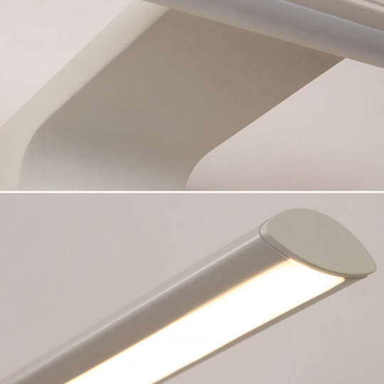 Modern Nordic Led Vanity Lamp For Bathroom - Wall Mounted Mirror Front