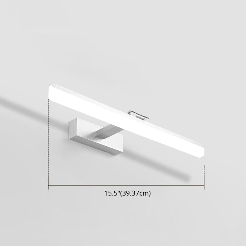 Modern Led Bathroom Mirror Cabinet Light In 3 Color Finishes