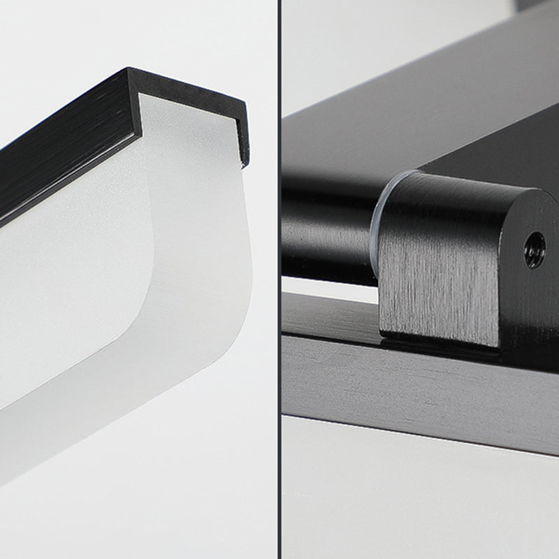 Modern Led Bathroom Mirror Cabinet Light In 3 Color Finishes