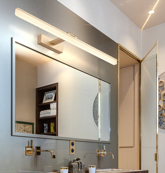 Modern Led Bathroom Mirror Cabinet Light In 3 Color Finishes