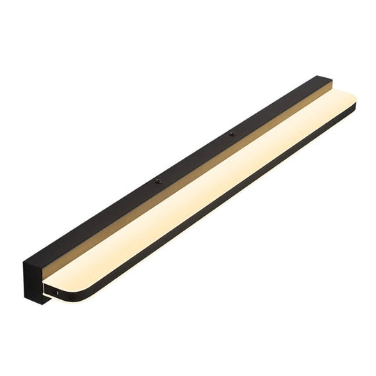 Modern Linear Vanity Wall Lamp Stylish Bathroom Lighting Solution With Multiple Sight Options