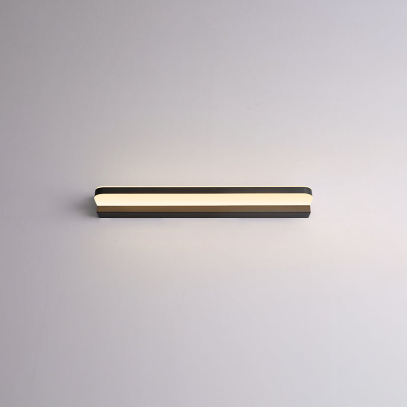 Contemporary Vanity Wall Lamp For Makeup - Bathroom Ambient Lighting Black / 16.5 Warm