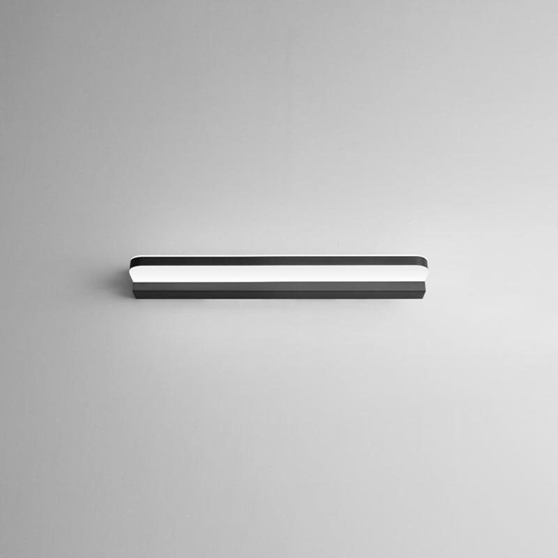 Contemporary Vanity Wall Lamp For Makeup - Bathroom Ambient Lighting Black / 16.5 White