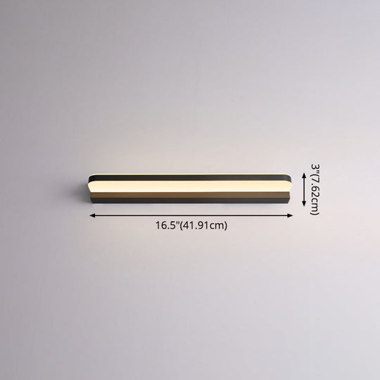 Contemporary Vanity Wall Lamp For Makeup - Bathroom Ambient Lighting