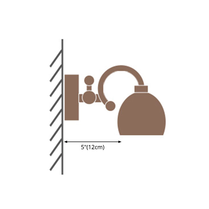 Colonial Style Vanity Lights With Metal Arms For Bathroom Mirrors