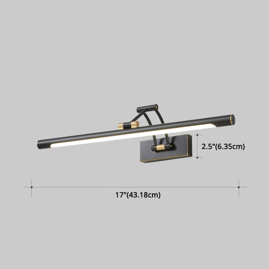 Luxury Copper Vanity Wall Light Fixture - Modern Style Single Arm