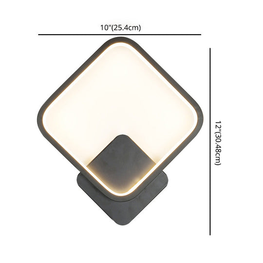 Nordic Line Led Wall Lamp For Corridor And Bedroom Ambient Lighting