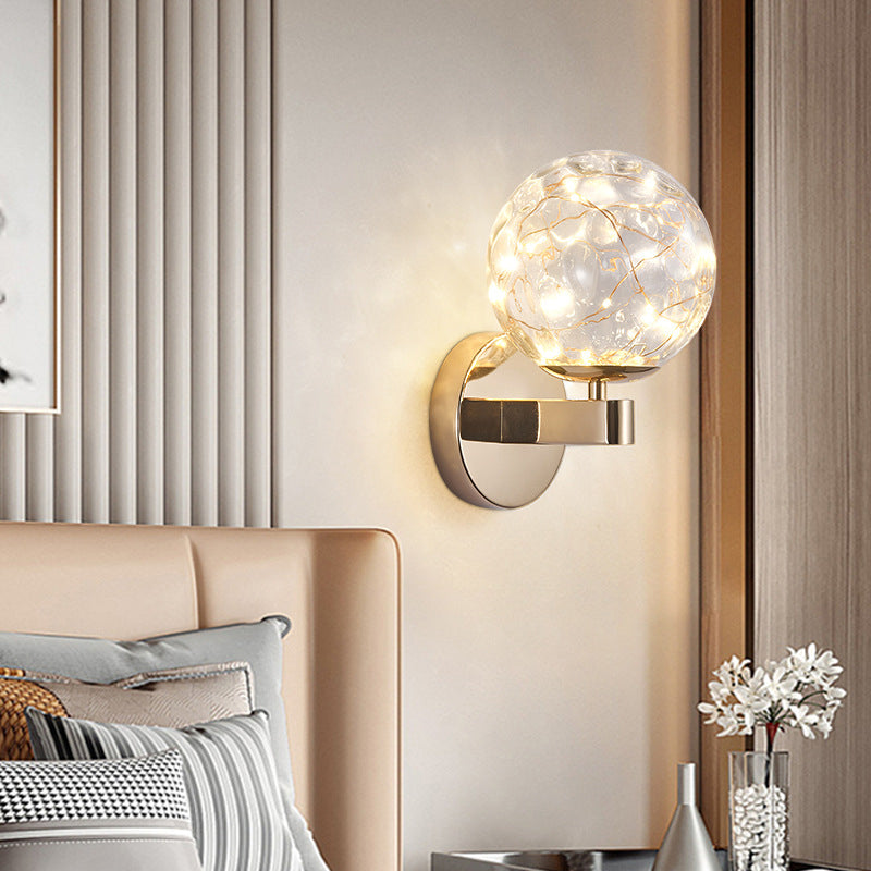 Nordic Star Wall Lamp: Modern Sconce Light For Bedroom Or Living Room