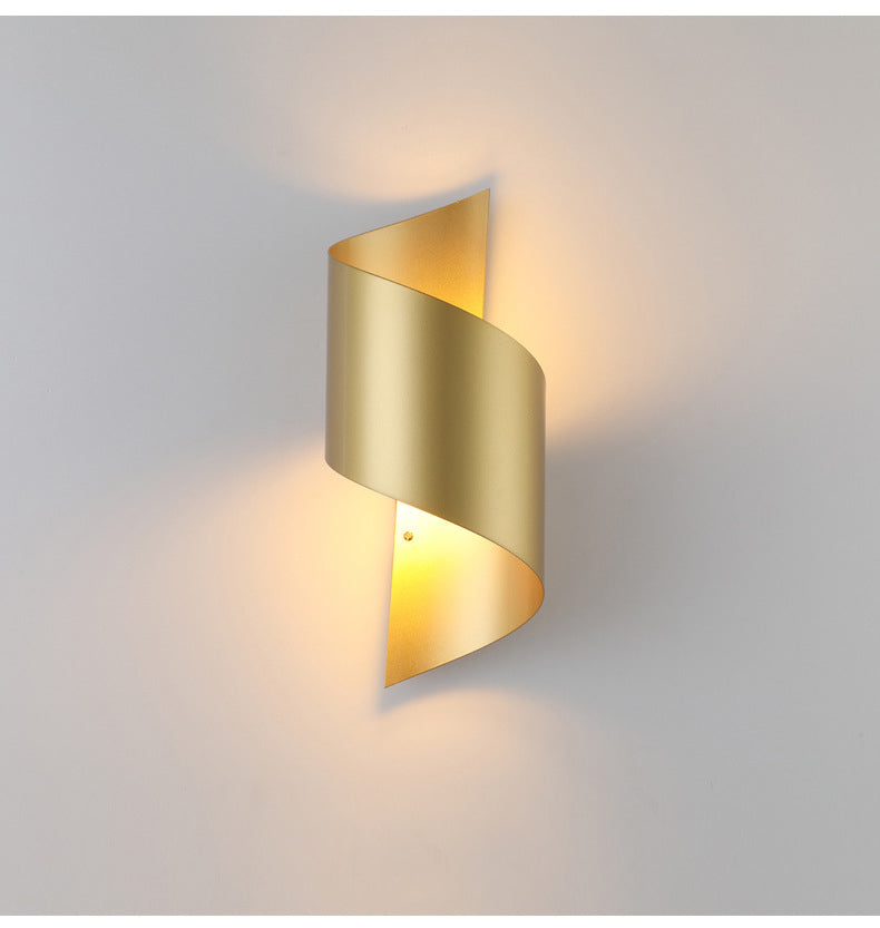 Mid-Century Wall Sconce Twist Ambient Lighting Lamp For Bedroom Living Room